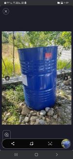 بشکه فلزی و پلاستیکی ۲۲۰ لیتری 